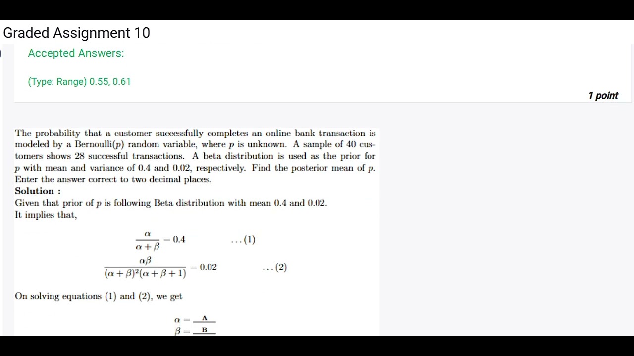 IITM Statistics  2 Week 10 GA 10