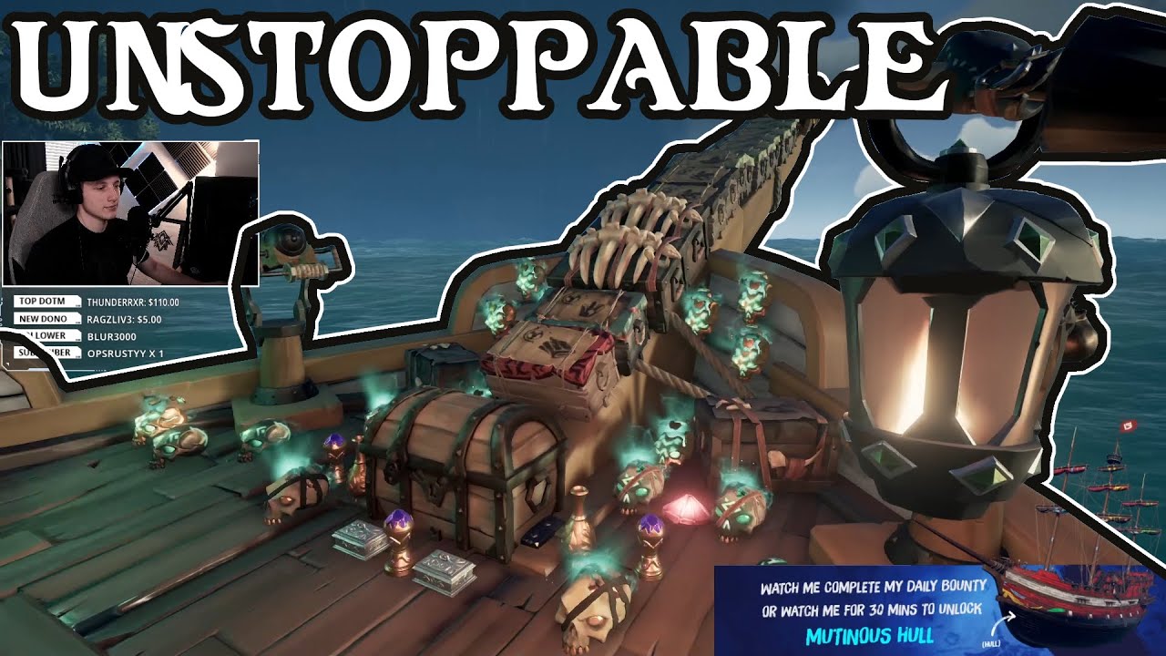 THE DUO SLOOP TAKEOVER Ft Zahfer Sea Of Thieves YouTube