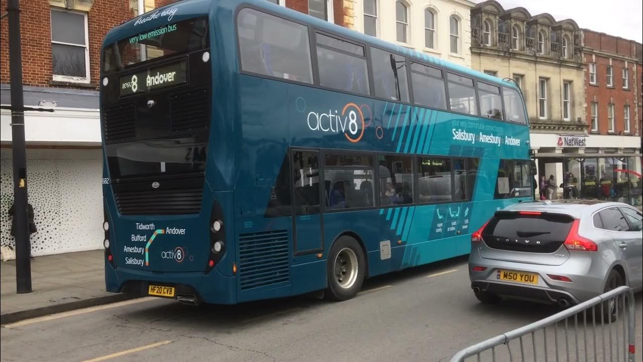 Salisbury Red's bus for Andover March 2023 YouTube