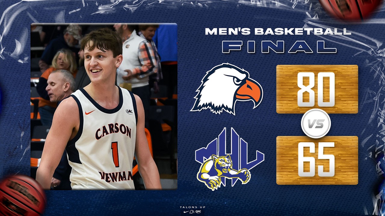 Carson-Newman Men's Basketball 2025-26: C-N 80, Mars Hill 65 Highlights 2-25-26