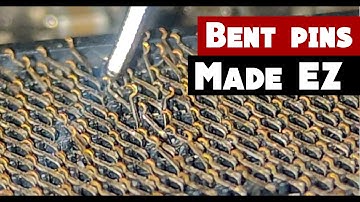 DONT sell your Motherboard with bent pins!!! | Fix it for free or get it fixed for cheap! Heres how!