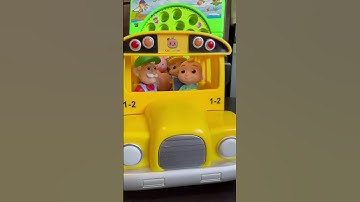 🌈Cocomelon SING AND DANCE TIME SCHOOL BUS #shorts #asmr #trending #viral #satisfying