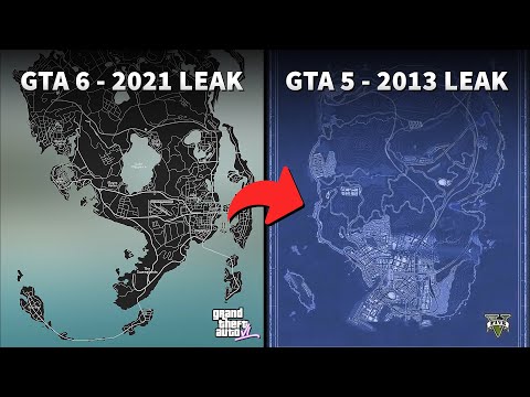 GTA 6 New Gameplay Map Leak Footage That Looks So Detailed | GTA 6 MIGHT BE ANNOUNCED THIS YEAR