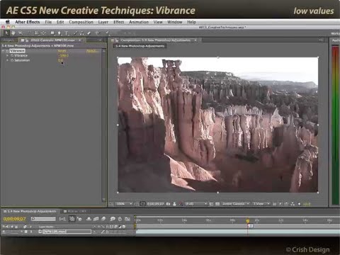 After Effects Classic Course: Vibrance