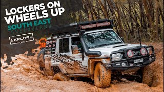 WHEEL LIFTS, LOCKERS, V8 FUN IN THE MUD GLASSHOUSE MOUNTAINS - THE EXPLORE LIFE  S3 EP3