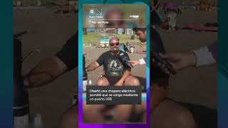 Diseñó Una Chopera Electrica Portátil Y Que Se Carga Mediante Usb