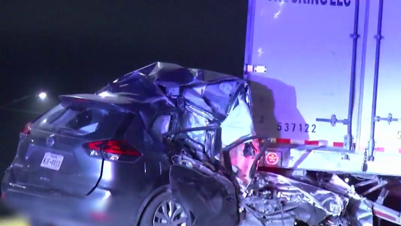 Driver of SUV killed after crashing into back of 18-wheeler on Loop 410 ...