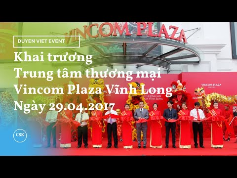 Video Lễ khai trương Vincom Plaza Vĩnh Long_Demo flycam... - youtube