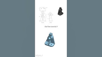 Cad Cam tutorial 2 #3dmodel #3ddesign #cadcam #engineeringdesign #onshape #solidworks #3dprinting #c