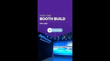 Booth 642 Build Timelapse | Part One | AVPartners® at NoVacancy Expo 2025