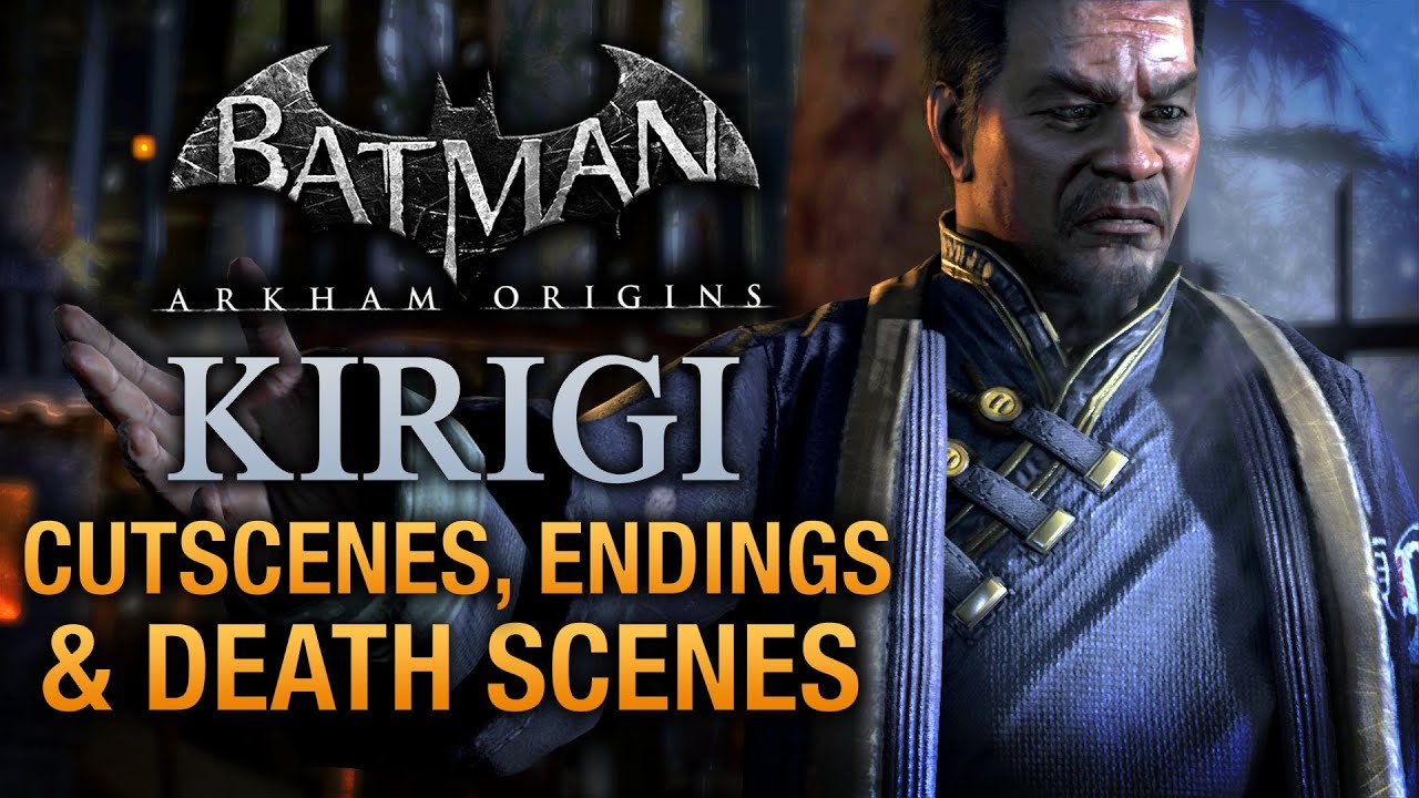 Batman: Arkham Origins - Kirigi Cutscenes, Endings and Death Scenes