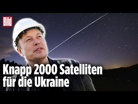 Starlink: Elon Musk aktiviert Satelliten-Hilfe für die Ukraine