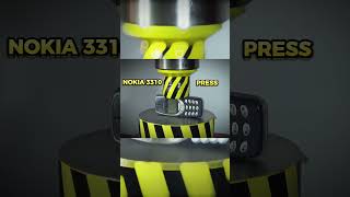 Nokia 3310 Vs Hydraulic Press #shorts #hydraulic #press #hydraulicpress  #vs #nokia