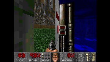 Doom: E2M6 Any% in 12.88 seconds (Kex Port WR)