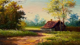 Yasser Fayad Oil Painting Landscape 27