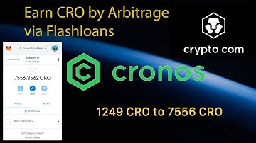 FLASHLOAN ATTACK HOW TO EARN CRO CRONOS CHAIN USING FLASH LOAN ARBITRAGE VIA REMIX SOLIDITY 2022