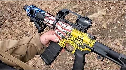 10.5" M5 AR-10 Pistol, 7.5" Honey Badger PDW Pistol, Fostech Echo Trigger going to Virginia!