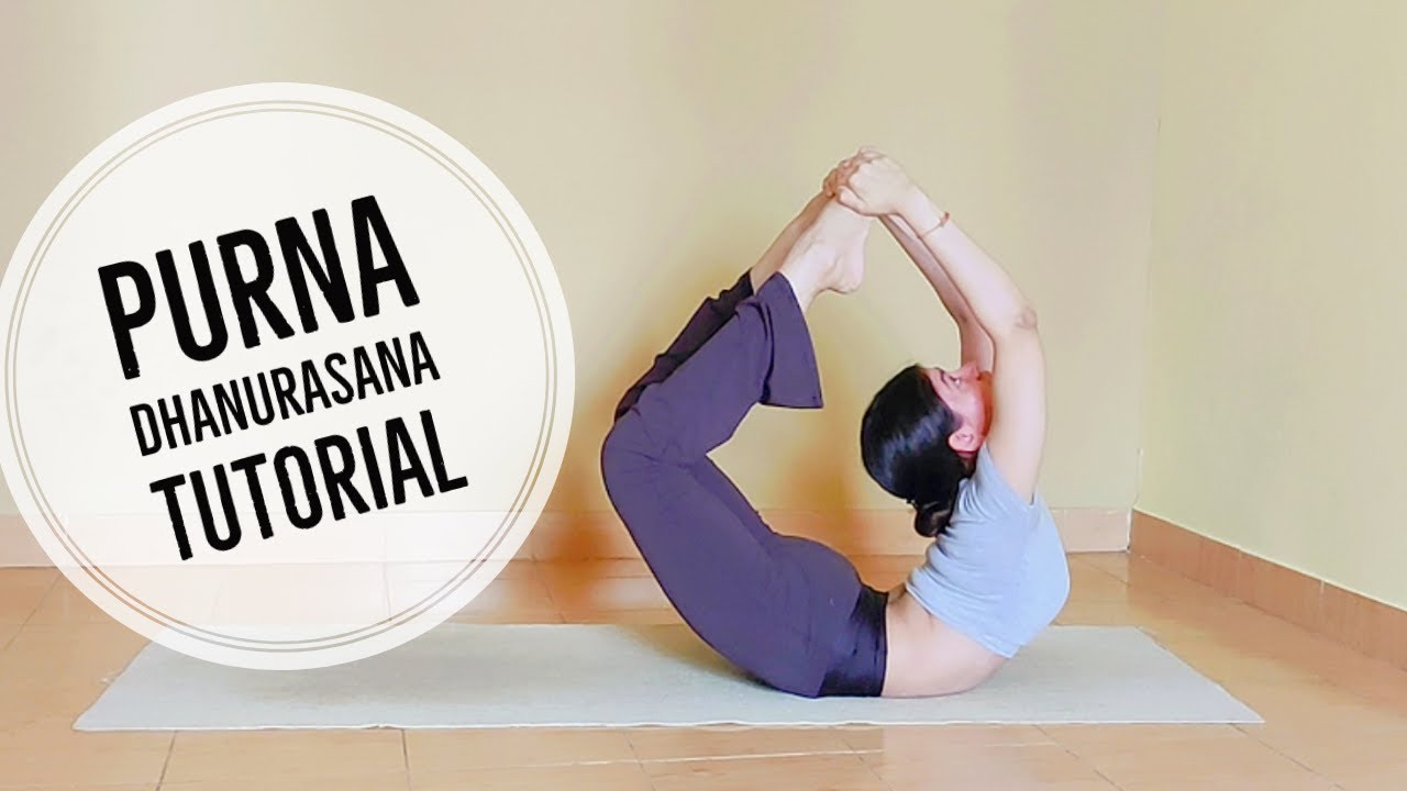 Premium Photo | Woman doing a variation of the dhanurasana exercise with  straps bow pose exercising in sportswear