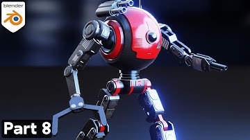 Sci-Fi Combat Robot - Part 8 (Blender Tutorial)