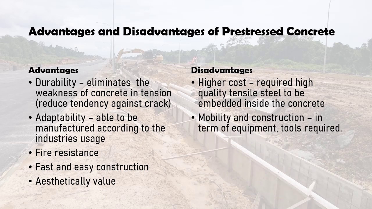 disadvantages of precast concrete