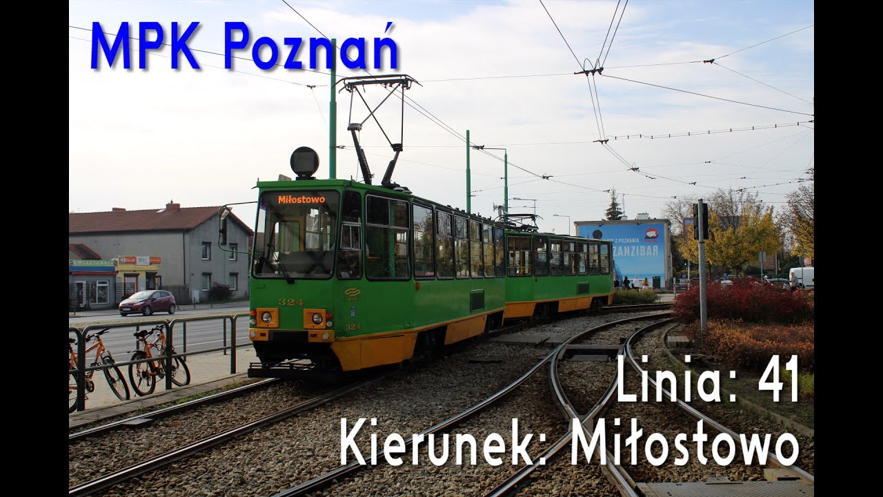 [🇵🇱PL] TIMELAPSE: MPK Poznań - Linia: [🚋41]