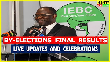 LIVE - Results of By-elections, Celebrations & Reactions | Malava, Mbeere North, Magarini