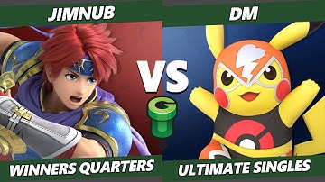 Game Underground Winners Quarters - Jimnub (Roy) Vs. DM (Pikachu, Pyra Mythra) SSBU Ultimate