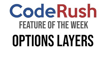 CodeRush FotW: Options Layers