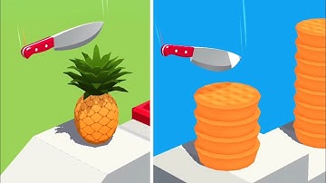 Slice It All Game! Very Satisfying and Relaxing ASMR Slicing Video