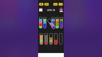 Water Sort - Color Puzzle Game level 70