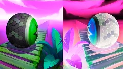 Rollance Ball 🏀vs Reverse gameplay Ball  Colour Run walkthrough , iOS Android New Update part : 1518