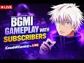 BGMI GAMEPLAY WITH SUBSCRIBERS 😱 || KaushiKGaminG Is Live 🔥✨