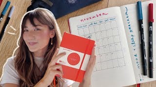 plan with me ✨setting up my first bullet journal!