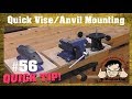 Woodworkers need a removable machinist vise/anvil mounting system! Woodworkers need a removable machinist vise/anvil mounting system!