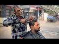 ASMR Barber Waris 2 Relaxing Hair Beard Cut Service Amazing Experience 
