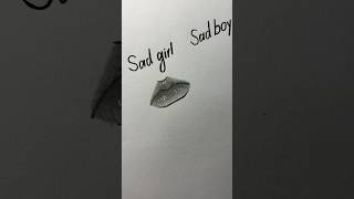 How To Draw Girl And Boy Lips