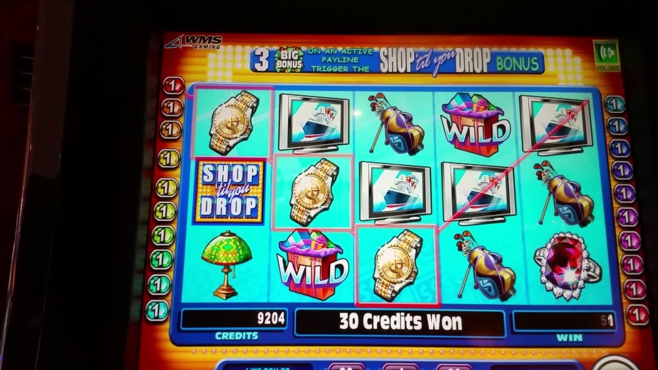 Shop 'til you Drop slot machine at Parx casino YouTube