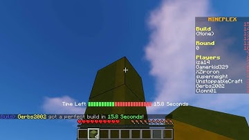 Minecraft - Speed builders on Mineplex - HACKERS!!!
