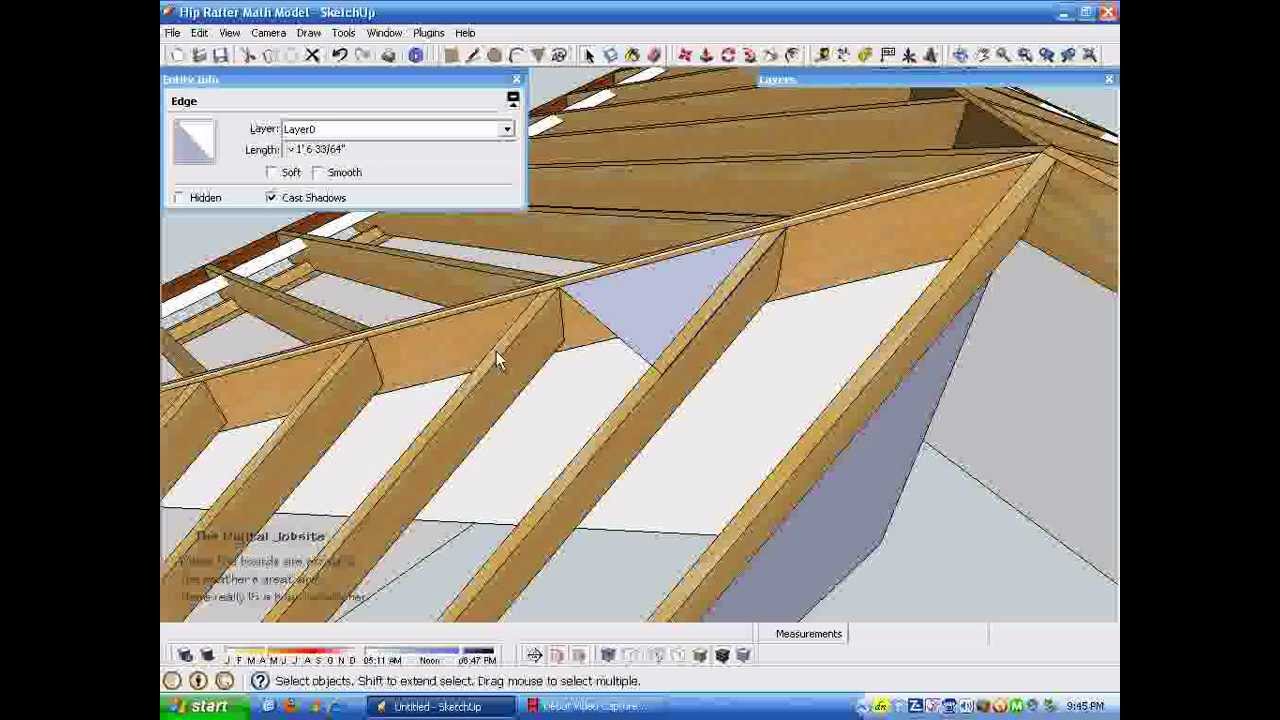 Hip Rafter Size Chart Uk