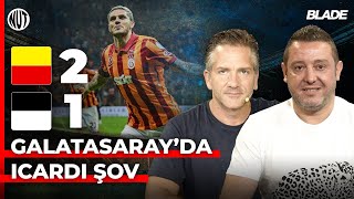 Galatasaray 2 - 1 Beşiktaş Maç Sonu Nihat Kahveci, Nebil Evren