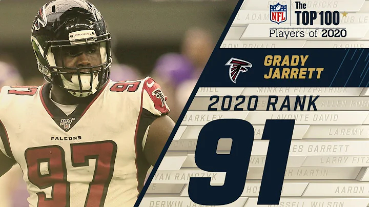 #91: Grady Jarrett (DT, Falcons) | Top 100 Players...
