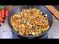 المقلقل او لحم صغار بااطيب طريقه ممكن نعملوها لازم تجربوها Beef Fajitas Tander And Delicious
