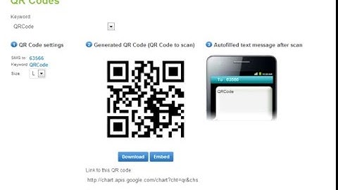 How to setup SMS QR Codes (help video by ProTexting)
