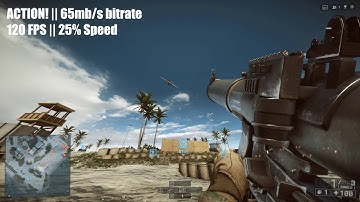 Slow Motion Comparison [4K 120FPS] OBS vs Action!