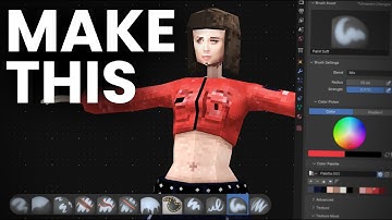 Full Guide to Texturing PS1 Characters in Blender!