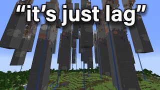 Minecraft but LAG is NORMAL