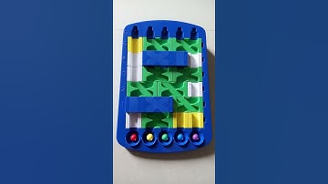 Building Blocks Marble Run ASMR Logic Game Ball