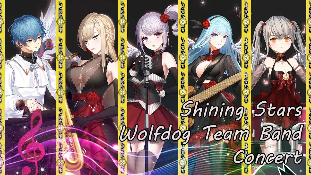 [Closers] Wolfdog team band Shining Stars concert YouTube