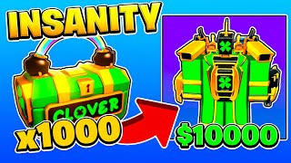 Opening 1000 LUCKY CRATES In Skibidi Tower Defense (INSANITY)