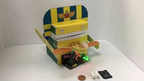 【micro:bit robot】microbit NexusBot 存錢筒